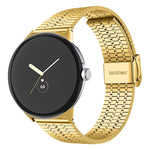 xDfind セブンビーズバックル ステンレススチールウォッチバンド、Google Pixel Watch 4 / Watch 3 45mm用、Google Pixel Watch 4 / 3 / 2 / 1 41mm用