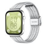 xDfind Seven Beads Buckle Stainless Steel Watch Band, For Huawei Watch Fit4 Pro / Fit4 / Fit3