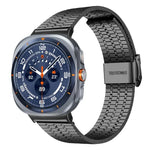 xDfindセブンビーズバックルステンレススチールウォッチバンド、Samsung Galaxy Watch Ultra / Ultra 2025用、Samsung Galaxy Watch8 / 8 Classic用、Samsung Galaxy Watch 7 / 6 / 5 / FE用