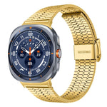 xDfindセブンビーズバックルステンレススチールウォッチバンド、Samsung Galaxy Watch Ultra / Ultra 2025用、Samsung Galaxy Watch8 / 8 Classic用、Samsung Galaxy Watch 7 / 6 / 5 / FE用