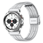 xDfindセブンビーズバックルステンレススチールウォッチバンド、Samsung Galaxy Watch Ultra / Ultra 2025用、Samsung Galaxy Watch8 / 8 Classic用、Samsung Galaxy Watch 7 / 6 / 5 / FE用