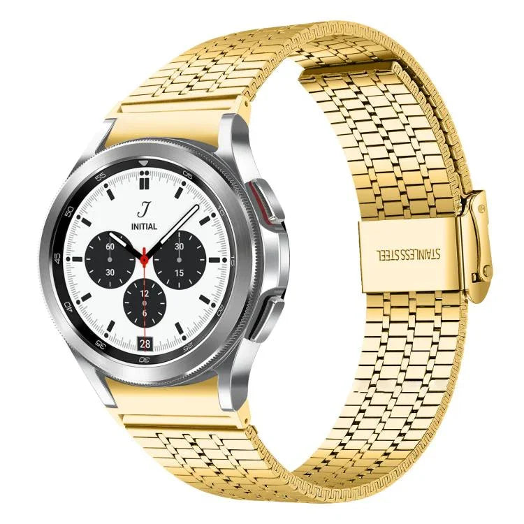 xDfindセブンビーズバックルステンレススチールウォッチバンド、Samsung Galaxy Watch Ultra / Ultra 2025用、Samsung Galaxy Watch8 / 8 Classic用、Samsung Galaxy Watch 7 / 6 / 5 / FE用