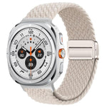 xDfind マグネティックバックル ナイロン編みループウォッチバンド、Samsung Galaxy Watch Ultra / Ultra 2025 用、Samsung Galaxy Watch8 / Watch8 Classic 用
