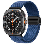 xDfind マグネティックバックル ナイロン編みループウォッチバンド、Samsung Galaxy Watch Ultra / Ultra 2025 用、Samsung Galaxy Watch8 / Watch8 Classic 用