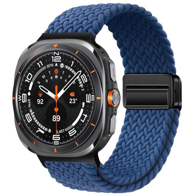 xDfind マグネティックバックル ナイロン編みループウォッチバンド、Samsung Galaxy Watch Ultra / Ultra 2025 用、Samsung Galaxy Watch8 / Watch8 Classic 用