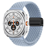 xDfind マグネティックバックル ナイロン編みループウォッチバンド、Samsung Galaxy Watch Ultra / Ultra 2025 用、Samsung Galaxy Watch8 / Watch8 Classic 用
