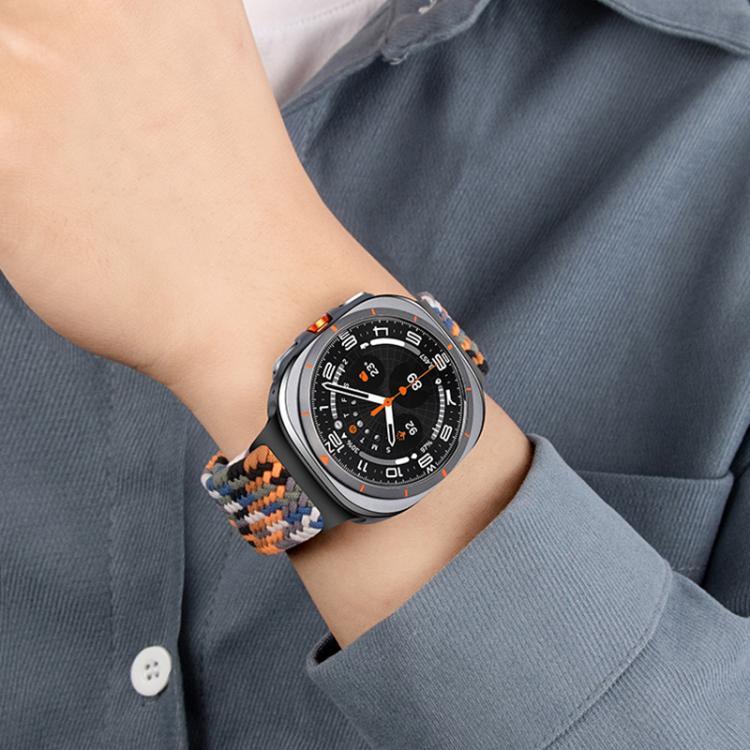 xDfind マグネティックバックル ナイロン編みループウォッチバンド、Samsung Galaxy Watch Ultra / Ultra 2025 用、Samsung Galaxy Watch8 / Watch8 Classic 用