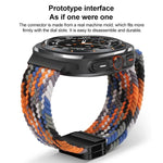 xDfind マグネティックバックル ナイロン編みループウォッチバンド、Samsung Galaxy Watch Ultra / Ultra 2025 用、Samsung Galaxy Watch8 / Watch8 Classic 用