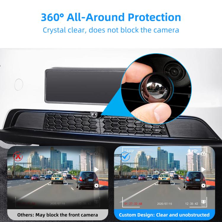 Lens Guard PC Protective Cover Kits for Tesla Cybertruck 2025 / Model Y Juniper 2025 / Model S 2025 / Model 3 2025, For Tesla Cybertruck 2025 / Model Y Juniper 2025 / Model S 2025 / Model 3 2025