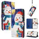 Christmas Series Buckle Leather Phone Case with Hand Strap, For iPhone 11 Pro Max, For iPhone 11, For iPhone 11 Pro, For iPhone XS / X, For iPhone XR, For iPhone XS Max, For iPhone 8 Plus / 7 Plus