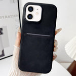 スキンフィールシープスキンカードスロット電話ケース、iPhone 12 / 12 Pro、iPhone 12 Pro Max対応