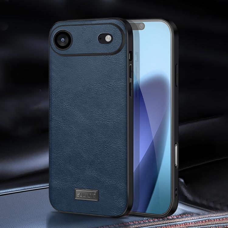 SULADA 衝撃吸収 TPU ハイブリッド 手作りレザー電話ケース、iPhone 17 Pro Max 用、iPhone 17 Pro 用、iPhone 17 用、iPhone Air 用