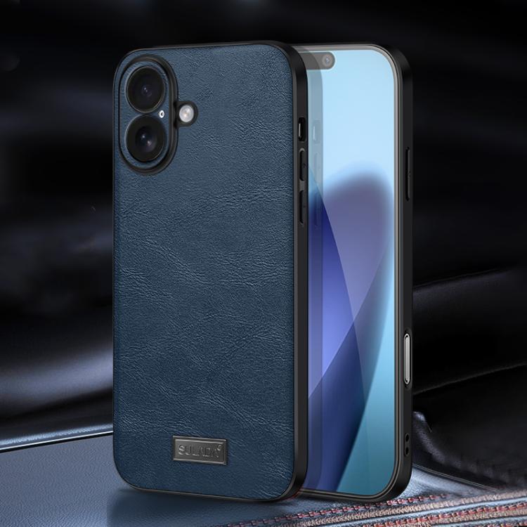SULADA 衝撃吸収 TPU ハイブリッド 手作りレザー電話ケース、iPhone 17 Pro Max 用、iPhone 17 Pro 用、iPhone 17 用、iPhone Air 用