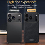 SULADA 衝撃吸収 TPU ハイブリッド 手作りレザー電話ケース、iPhone 17 Pro Max 用、iPhone 17 Pro 用、iPhone 17 用、iPhone Air 用
