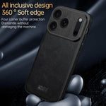SULADA 衝撃吸収 TPU ハイブリッド 手作りレザー電話ケース、iPhone 17 Pro Max 用、iPhone 17 Pro 用、iPhone 17 用、iPhone Air 用