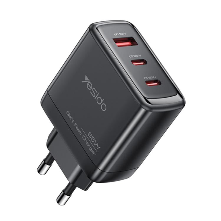 Yesido YC144 65W 3ポート急速充電器、YC144