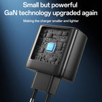Yesido YC144 65W 3ポート急速充電器、YC144