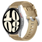 xDfind 2セクションナイロンウォッチバンド、Samsung Galaxy Watch Ultra / Ultra 2025 用、Samsung Galaxy Watch8 / 8 Classic 用、Samsung Galaxy Watch 7 / 6 / 5 / FE 用