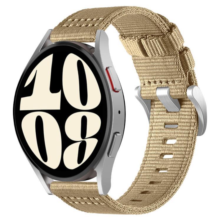 xDfind 2セクションナイロンウォッチバンド、Samsung Galaxy Watch Ultra / Ultra 2025 用、Samsung Galaxy Watch8 / 8 Classic 用、Samsung Galaxy Watch 7 / 6 / 5 / FE 用