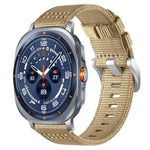 xDfind 2セクションナイロンウォッチバンド、Samsung Galaxy Watch Ultra / Ultra 2025 用、Samsung Galaxy Watch8 / 8 Classic 用、Samsung Galaxy Watch 7 / 6 / 5 / FE 用