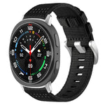 xDfind 2セクションナイロンウォッチバンド、Samsung Galaxy Watch Ultra / Ultra 2025 用、Samsung Galaxy Watch8 / 8 Classic 用、Samsung Galaxy Watch 7 / 6 / 5 / FE 用