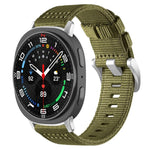 xDfind 2セクションナイロンウォッチバンド、Samsung Galaxy Watch Ultra / Ultra 2025 用、Samsung Galaxy Watch8 / 8 Classic 用、Samsung Galaxy Watch 7 / 6 / 5 / FE 用