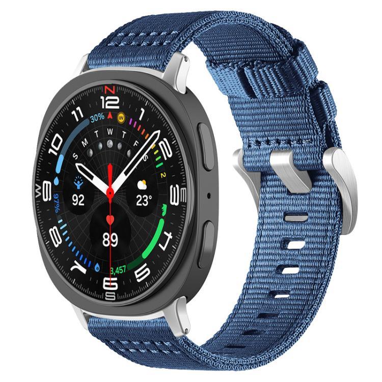 xDfind 2セクションナイロンウォッチバンド、Samsung Galaxy Watch Ultra / Ultra 2025 用、Samsung Galaxy Watch8 / 8 Classic 用、Samsung Galaxy Watch 7 / 6 / 5 / FE 用