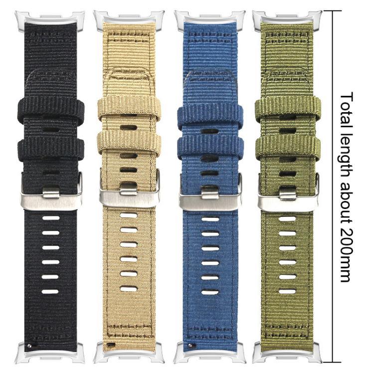 xDfind 2セクションナイロンウォッチバンド、Samsung Galaxy Watch Ultra / Ultra 2025 用、Samsung Galaxy Watch8 / 8 Classic 用、Samsung Galaxy Watch 7 / 6 / 5 / FE 用