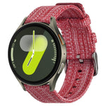 xDfind ナイロンキャンバスウォッチバンド、Samsung Galaxy Watch Ultra / Ultra 2025 用、Samsung Galaxy Watch8 / 8 Classic 用、Samsung Galaxy Watch 7 / 6 / 5 / FE 用、Samsung Galaxy Fit3 用