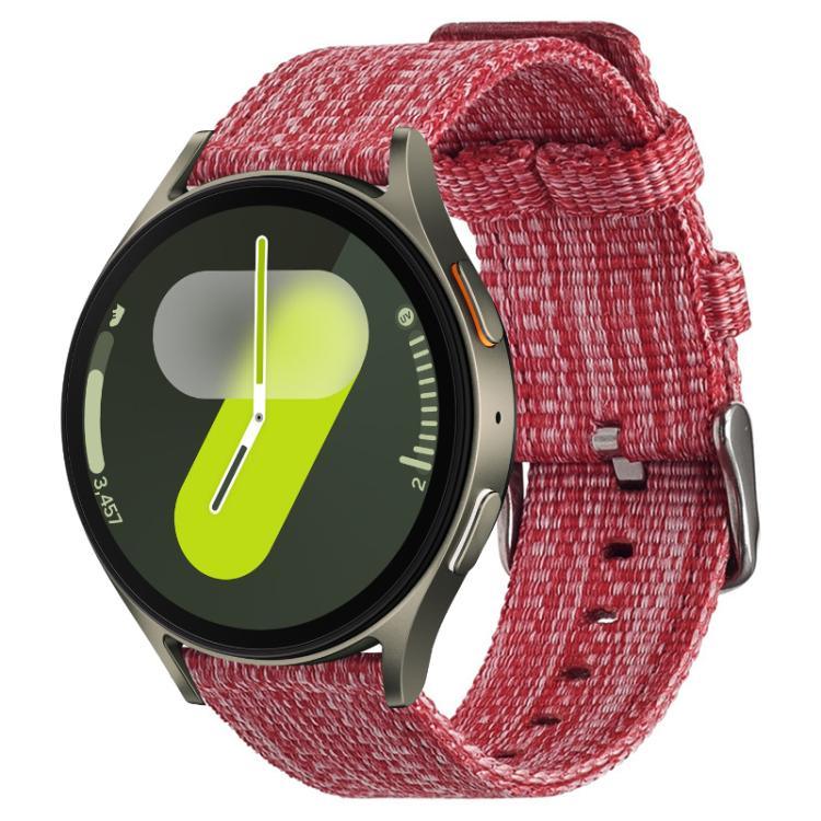 xDfind ナイロンキャンバスウォッチバンド、Samsung Galaxy Watch Ultra / Ultra 2025 用、Samsung Galaxy Watch8 / 8 Classic 用、Samsung Galaxy Watch 7 / 6 / 5 / FE 用、Samsung Galaxy Fit3 用