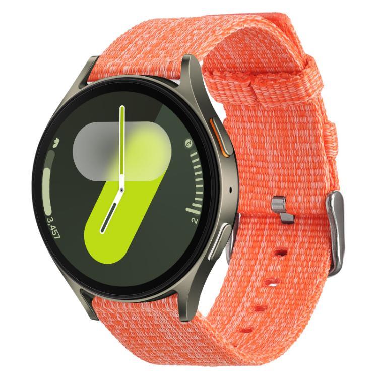 xDfind ナイロンキャンバスウォッチバンド、Samsung Galaxy Watch Ultra / Ultra 2025 用、Samsung Galaxy Watch8 / 8 Classic 用、Samsung Galaxy Watch 7 / 6 / 5 / FE 用、Samsung Galaxy Fit3 用