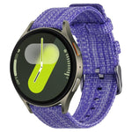xDfind ナイロンキャンバスウォッチバンド、Samsung Galaxy Watch Ultra / Ultra 2025 用、Samsung Galaxy Watch8 / 8 Classic 用、Samsung Galaxy Watch 7 / 6 / 5 / FE 用、Samsung Galaxy Fit3 用