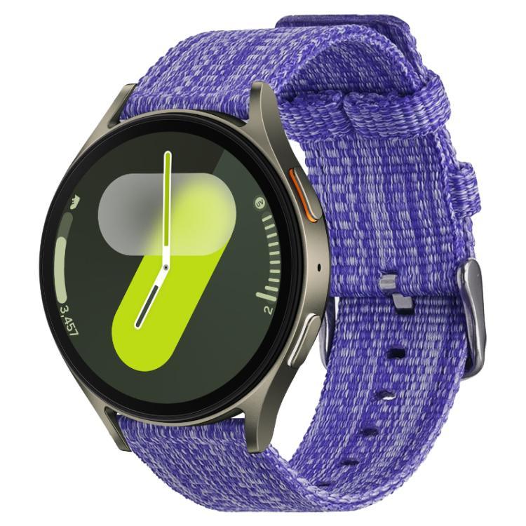 xDfind ナイロンキャンバスウォッチバンド、Samsung Galaxy Watch Ultra / Ultra 2025 用、Samsung Galaxy Watch8 / 8 Classic 用、Samsung Galaxy Watch 7 / 6 / 5 / FE 用、Samsung Galaxy Fit3 用