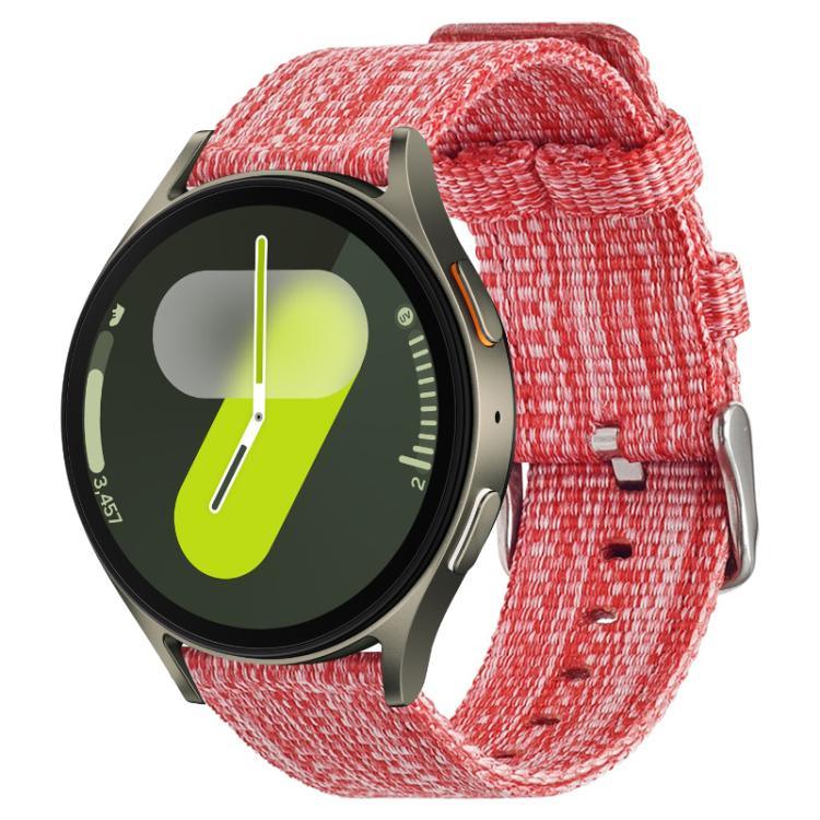 xDfind ナイロンキャンバスウォッチバンド、Samsung Galaxy Watch Ultra / Ultra 2025 用、Samsung Galaxy Watch8 / 8 Classic 用、Samsung Galaxy Watch 7 / 6 / 5 / FE 用、Samsung Galaxy Fit3 用