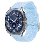xDfind ナイロンキャンバスウォッチバンド、Samsung Galaxy Watch Ultra / Ultra 2025 用、Samsung Galaxy Watch8 / 8 Classic 用、Samsung Galaxy Watch 7 / 6 / 5 / FE 用、Samsung Galaxy Fit3 用