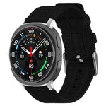 xDfind ナイロンキャンバスウォッチバンド、Samsung Galaxy Watch Ultra / Ultra 2025 用、Samsung Galaxy Watch8 / 8 Classic 用、Samsung Galaxy Watch 7 / 6 / 5 / FE 用、Samsung Galaxy Fit3 用