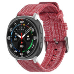 xDfind ナイロンキャンバスウォッチバンド、Samsung Galaxy Watch Ultra / Ultra 2025 用、Samsung Galaxy Watch8 / 8 Classic 用、Samsung Galaxy Watch 7 / 6 / 5 / FE 用、Samsung Galaxy Fit3 用