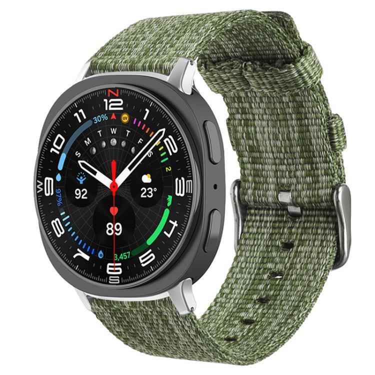xDfind ナイロンキャンバスウォッチバンド、Samsung Galaxy Watch Ultra / Ultra 2025 用、Samsung Galaxy Watch8 / 8 Classic 用、Samsung Galaxy Watch 7 / 6 / 5 / FE 用、Samsung Galaxy Fit3 用
