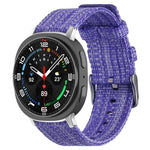 xDfind ナイロンキャンバスウォッチバンド、Samsung Galaxy Watch Ultra / Ultra 2025 用、Samsung Galaxy Watch8 / 8 Classic 用、Samsung Galaxy Watch 7 / 6 / 5 / FE 用、Samsung Galaxy Fit3 用