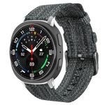 xDfind ナイロンキャンバスウォッチバンド、Samsung Galaxy Watch Ultra / Ultra 2025 用、Samsung Galaxy Watch8 / 8 Classic 用、Samsung Galaxy Watch 7 / 6 / 5 / FE 用、Samsung Galaxy Fit3 用