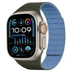 xDfind コントラストカラー マグネットシリコンウォッチバンド、Apple Watch 42 / 44 / 45 / 46 / 49mm用、Apple Watch 38 / 40 / 41 / S10 42mm用