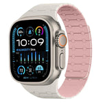 xDfind コントラストカラー マグネットシリコンウォッチバンド、Apple Watch 42 / 44 / 45 / 46 / 49mm用、Apple Watch 38 / 40 / 41 / S10 42mm用