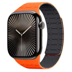 xDfind コントラストカラー マグネットシリコンウォッチバンド、Apple Watch 42 / 44 / 45 / 46 / 49mm用、Apple Watch 38 / 40 / 41 / S10 42mm用