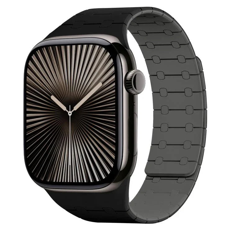 xDfind コントラストカラー マグネットシリコンウォッチバンド、Apple Watch 42 / 44 / 45 / 46 / 49mm用、Apple Watch 38 / 40 / 41 / S10 42mm用
