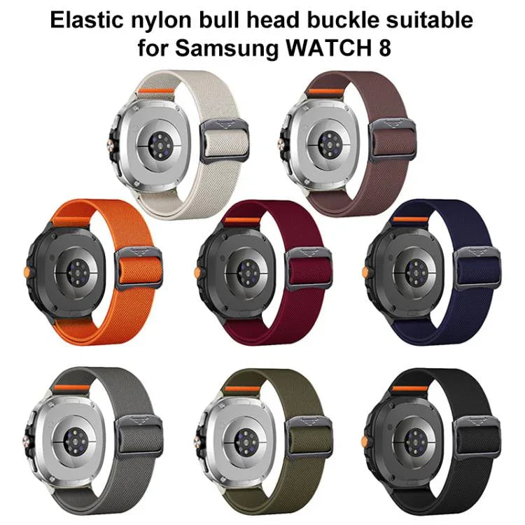 xDfind Elastic Nylon Watch Band, For Samsung Galaxy Watch8 / 8 Classic