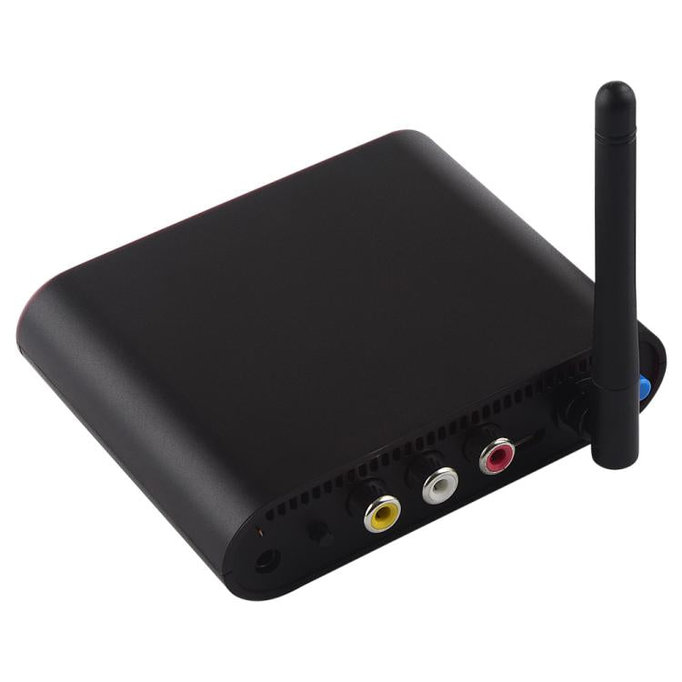 Measy AV530 5.8GHz ワイヤレス音声/映像送信機＆受信機、距離: 300m、AV530 ブラック