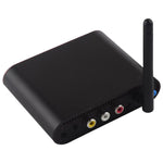 Measy AV540 5.8GHz ワイヤレス音声/映像送信機＆受信機 赤外線リターン機能付き、距離: 400m、AV540 ブラック