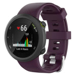 xDfind Twill Solid Color Silicone Watch Band, For Garmin Forerunner 45 / 45S / Swim 2