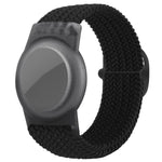 xDfind 調節可能なナイロン編組腕時計バンドスタイル 紛失防止トラッカー保護カバー AirTag 第2世代 / AirTag 第1世代用