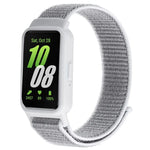 xDfind ウォッチフレーム一体型ナイロンフック＆ループファスナウォッチバンド、Samsung Galaxy Fit 3 用
